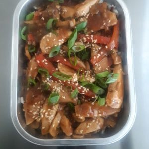 Poulet sauce à l’aïl