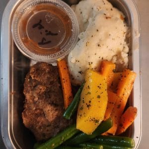Joue de veau, purée de patate.