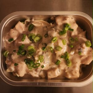 Poulet aux champignons
